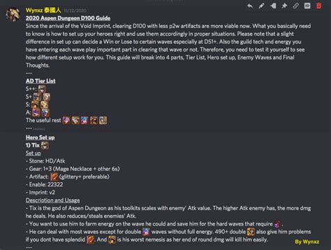 [Updated] 2020 Aspen Dungeon D100 Guide : .